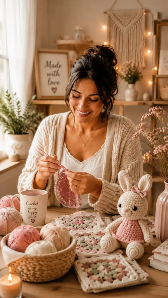 Tinycrochetnest How Crochet Became My Happy Place