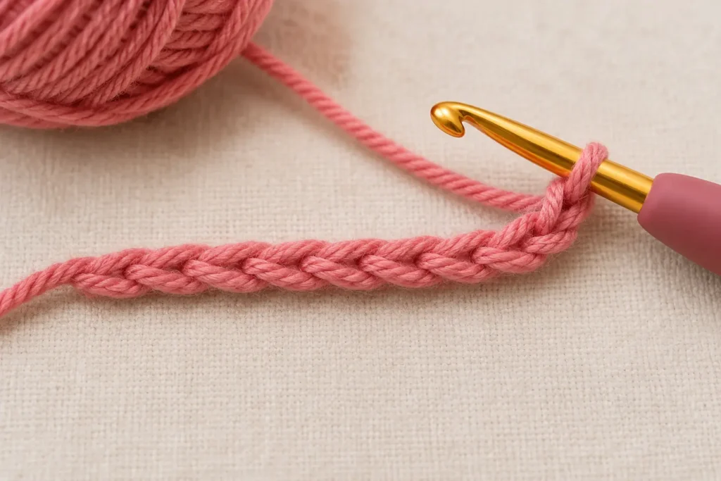 12 Basic Crochet Stitches for Beginners (With Easy Instructions) 1. Chain Stitch (ch)