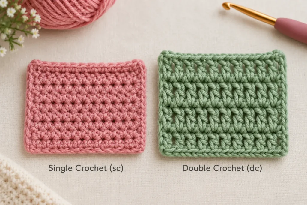 12 Basic Crochet Stitches for Beginners (With Easy Instructions) 4. Double Crochet (dc)