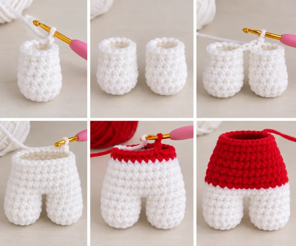 Hello Kitty Crochet Pattern Easy & Cute Amigurumi Guide 3 7. Assemble Your Hello Kitty Crochet Doll