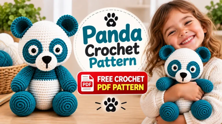 Panda Crochet Pattern Make an Adorable Amigurumi Panda 5 FREE CROCHET PDF PATTERN