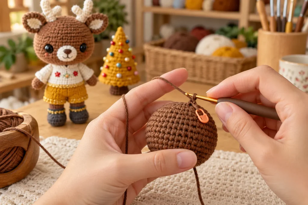 Crochet Deer Pattern US Crochet Abbreviations
